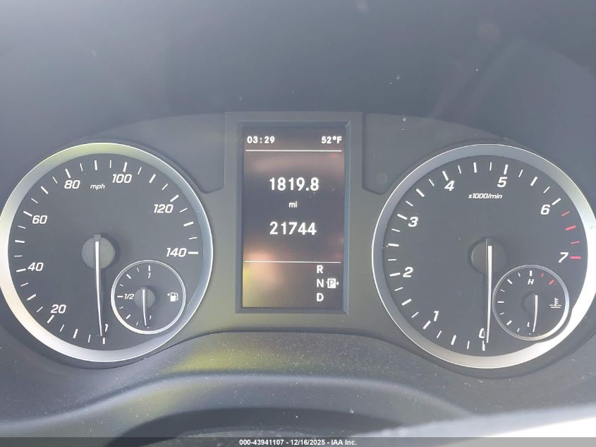 2020 Mercedes-Benz Metris VIN: WD3PG2EA8L3653034 Lot: 43941107