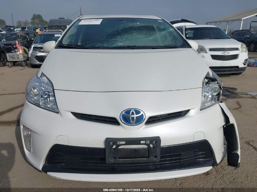 2015 Toyota Prius Two VIN: JTDKN3DU5F0454357 Lot: 43941109