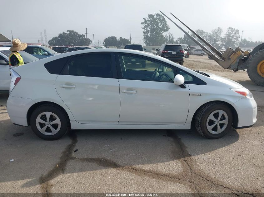 2015 Toyota Prius Two VIN: JTDKN3DU5F0454357 Lot: 43941109