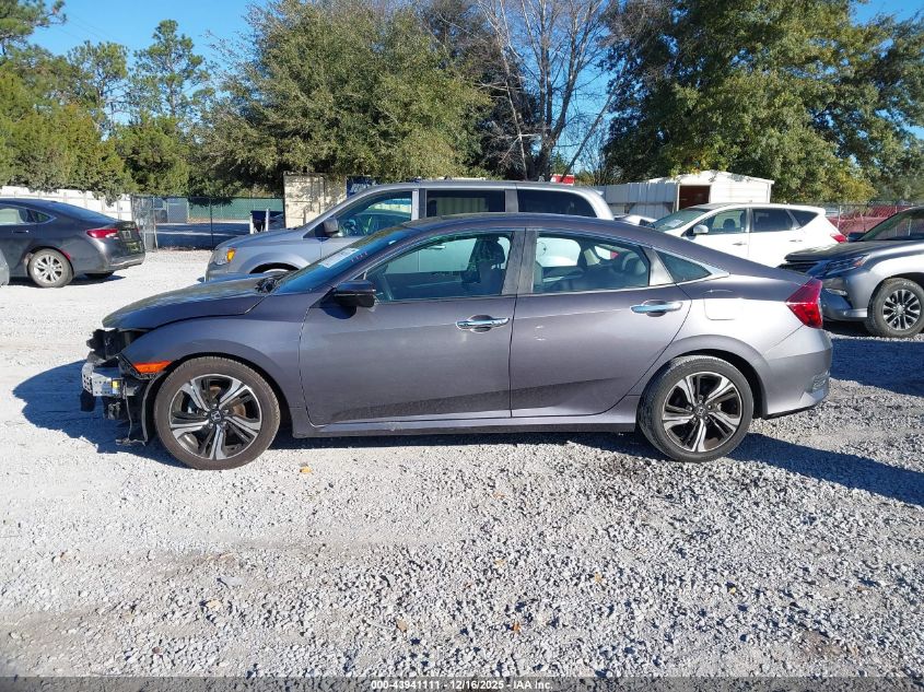 2016 Honda Civic Touring VIN: 19XFC1F90GE203792 Lot: 43941111