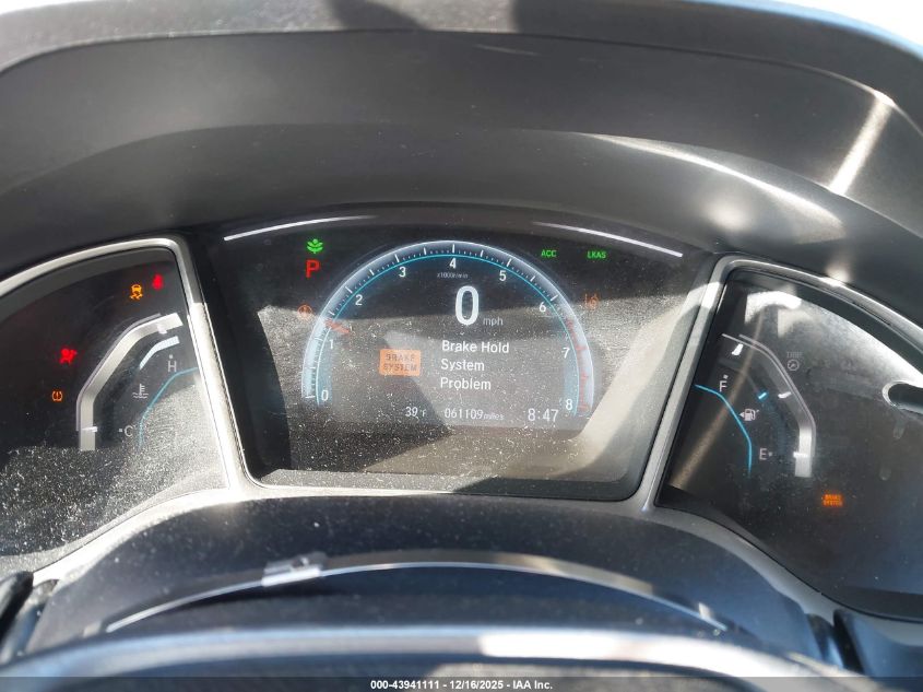 2016 Honda Civic Touring VIN: 19XFC1F90GE203792 Lot: 43941111