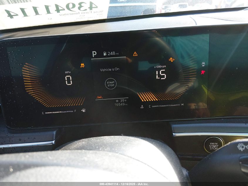 2025 Kia K5 Gt-Line VIN: KNAG64J71S5287402 Lot: 43941114