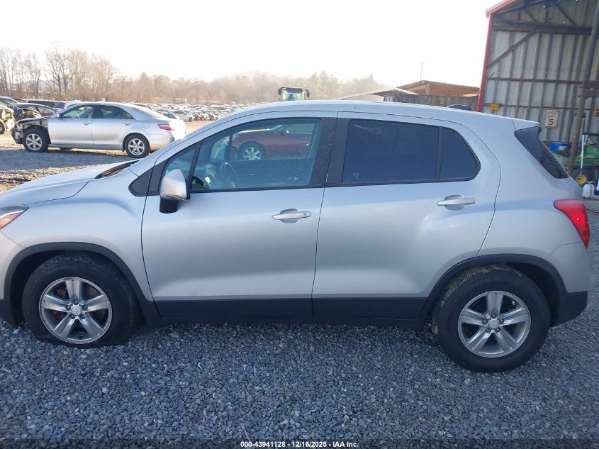2019 Chevrolet Trax Ls VIN: 3GNCJKSB0KL295649 Lot: 43941128