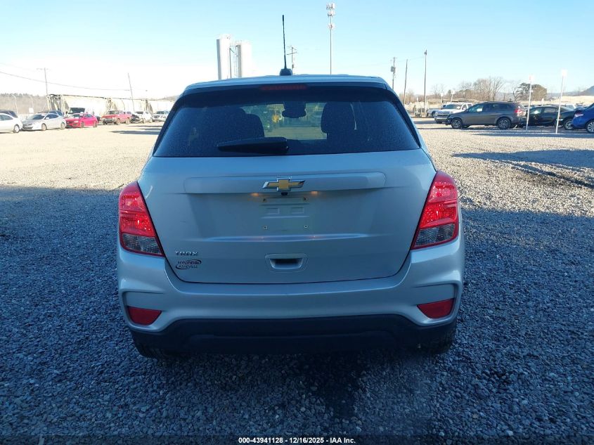 2019 Chevrolet Trax Ls VIN: 3GNCJKSB0KL295649 Lot: 43941128