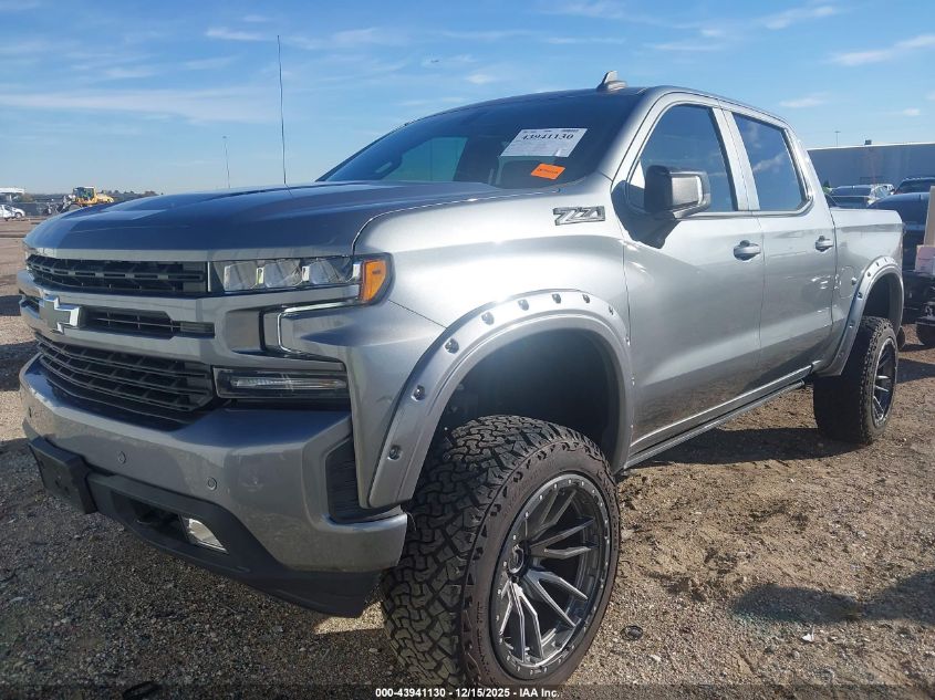 2021 Chevrolet Silverado 1500 4Wd Short Bed Rst VIN: 3GCUYEEL9MG107205 Lot: 43941130