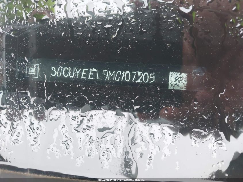 2021 Chevrolet Silverado 1500 4Wd Short Bed Rst VIN: 3GCUYEEL9MG107205 Lot: 43941130