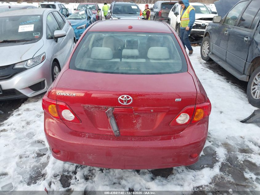 2010 Toyota Corolla Le VIN: JTDBU4EE4A9111981 Lot: 43941140