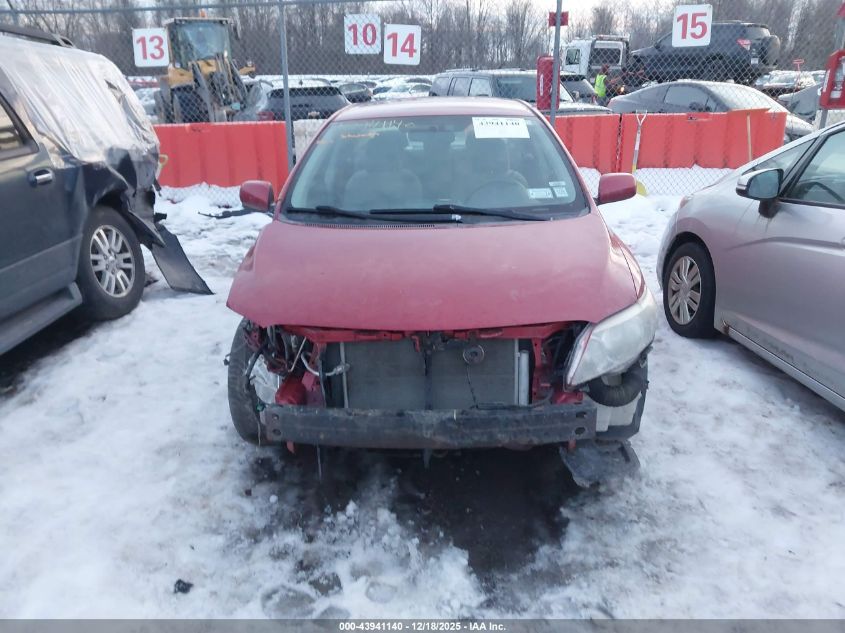 2010 Toyota Corolla Le VIN: JTDBU4EE4A9111981 Lot: 43941140