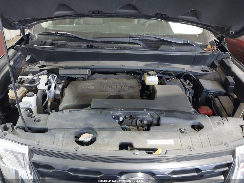 2018 Nissan Pathfinder Sl VIN: 5N1DR2MN3JC638070 Lot: 43941141