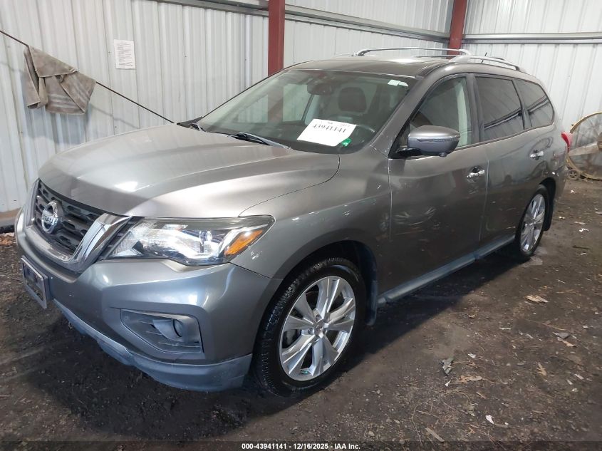2018 Nissan Pathfinder Sl VIN: 5N1DR2MN3JC638070 Lot: 43941141