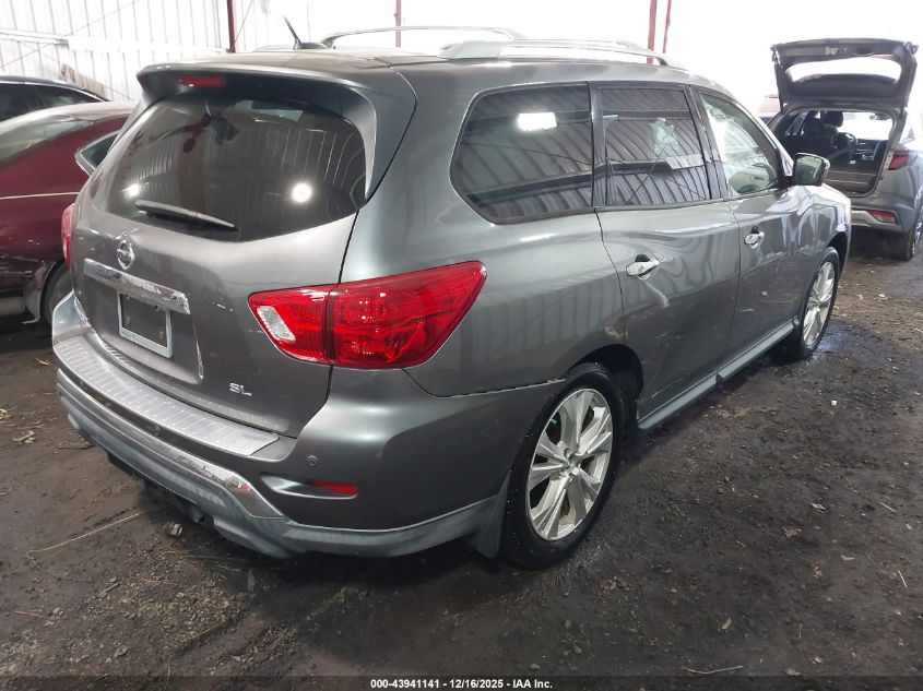2018 Nissan Pathfinder Sl VIN: 5N1DR2MN3JC638070 Lot: 43941141