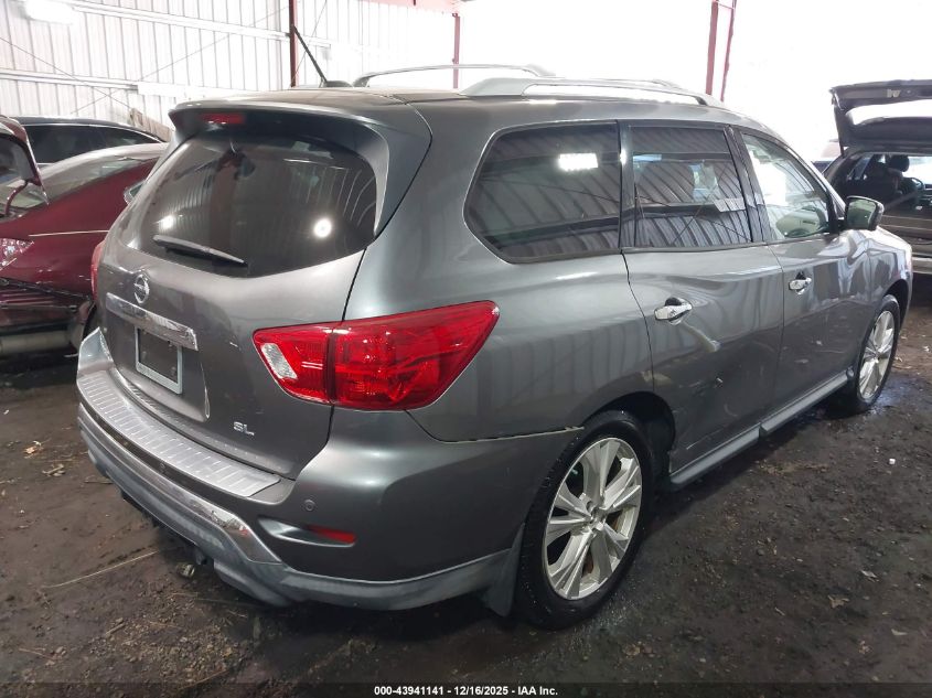 2018 Nissan Pathfinder Sl VIN: 5N1DR2MN3JC638070 Lot: 43941141