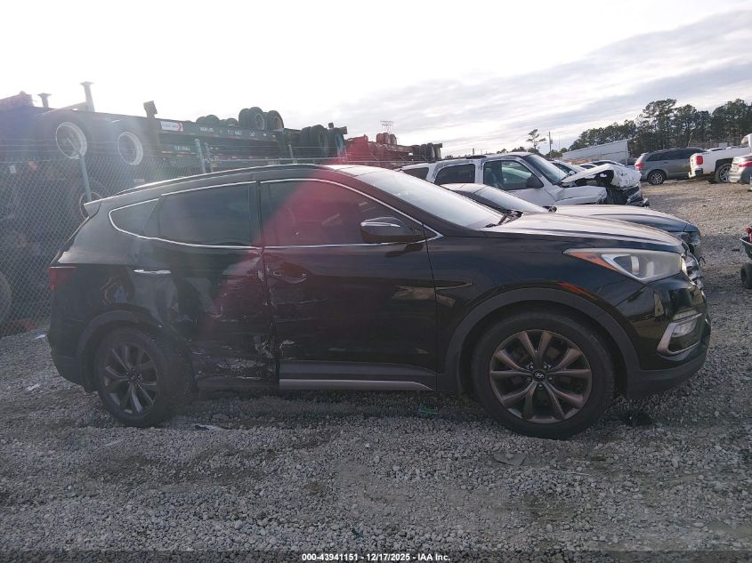 2017 Hyundai Santa Fe Sport 2.0T Ultimate VIN: 5NMZW4LA5HH048607 Lot: 43941151