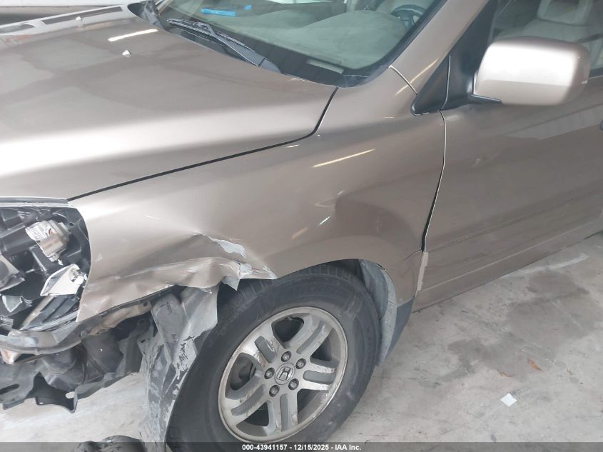 2004 Honda Pilot Ex-L VIN: 2HKYF18524H523178 Lot: 43941157