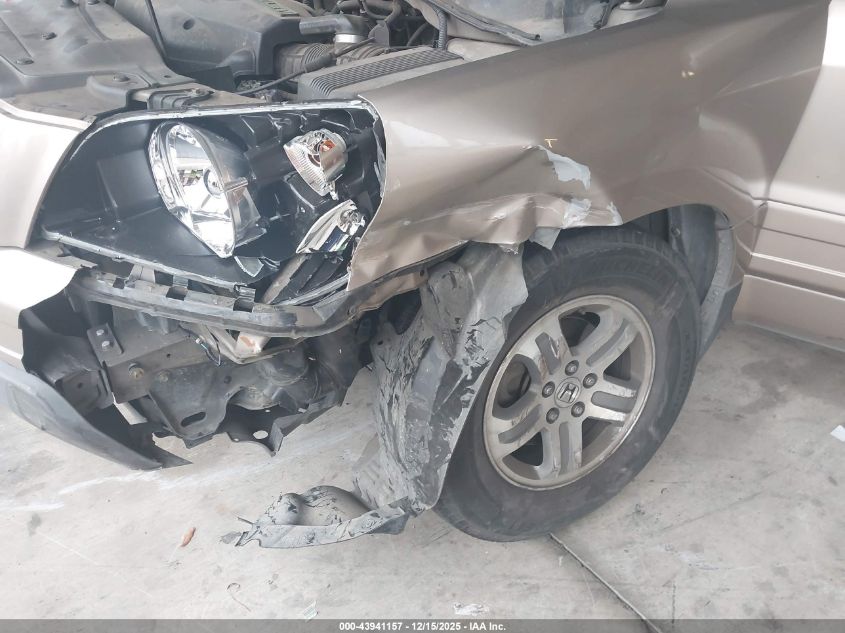 2004 Honda Pilot Ex-L VIN: 2HKYF18524H523178 Lot: 43941157