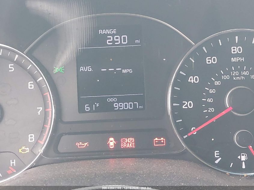 2017 Kia Forte Lx VIN: 3KPFK4A76HE012664 Lot: 43941159