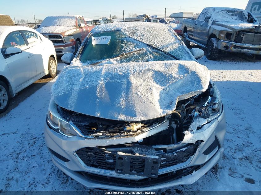 2018 Chevrolet Cruze Ls Auto VIN: 1G1BC5SM3J7177771 Lot: 43941166