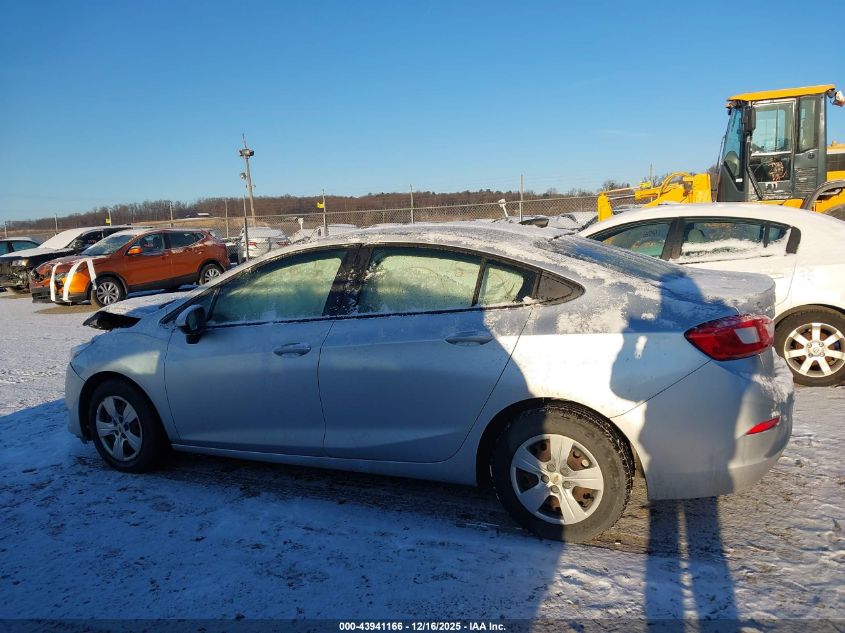 2018 Chevrolet Cruze Ls Auto VIN: 1G1BC5SM3J7177771 Lot: 43941166