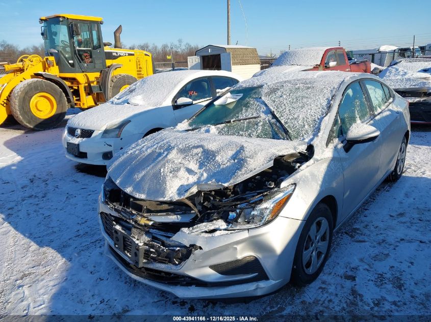 2018 Chevrolet Cruze Ls Auto VIN: 1G1BC5SM3J7177771 Lot: 43941166