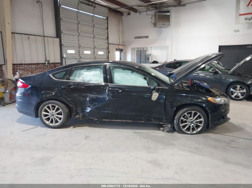 2017 Ford Fusion Se VIN: 3FA6P0H76HR198298 Lot: 43941173