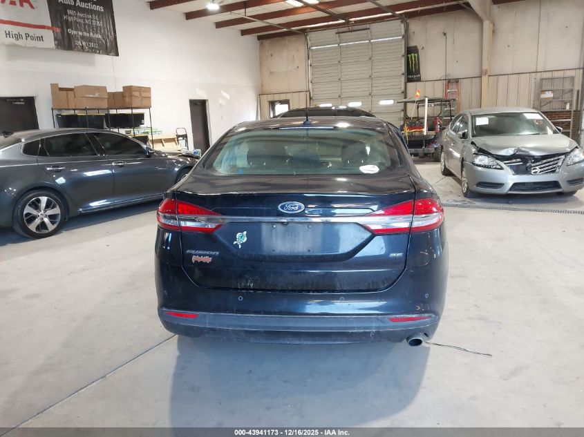 2017 Ford Fusion Se VIN: 3FA6P0H76HR198298 Lot: 43941173