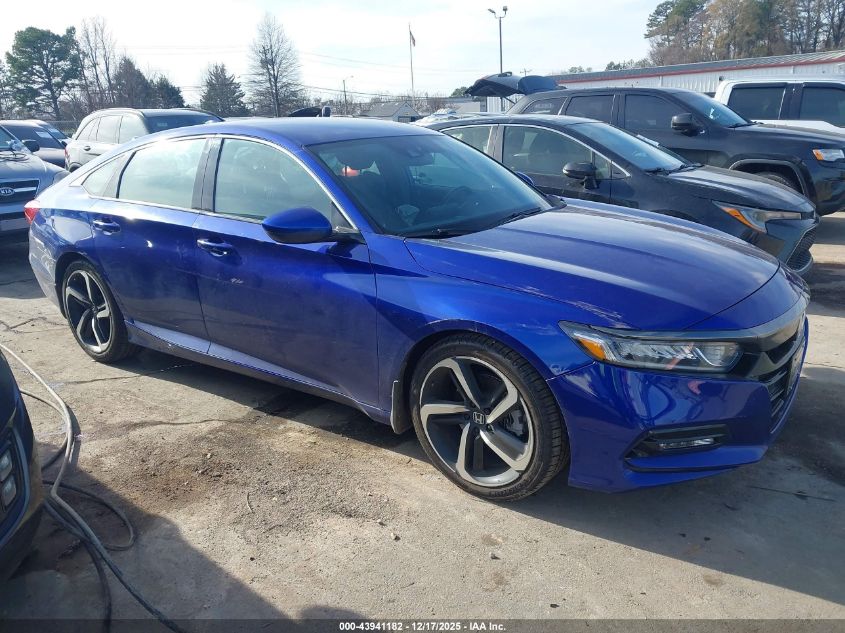 2018 Honda Accord Sport VIN: 1HGCV1F34JA137705 Lot: 43941182