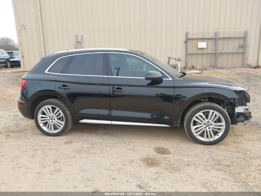 2018 Audi Q5 2.0T Premium/2.0T Tech Premium VIN: WA1BNAFY1J2109287 Lot: 43941184