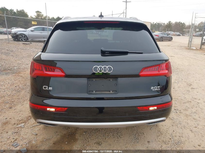 2018 Audi Q5 2.0T Premium/2.0T Tech Premium VIN: WA1BNAFY1J2109287 Lot: 43941184
