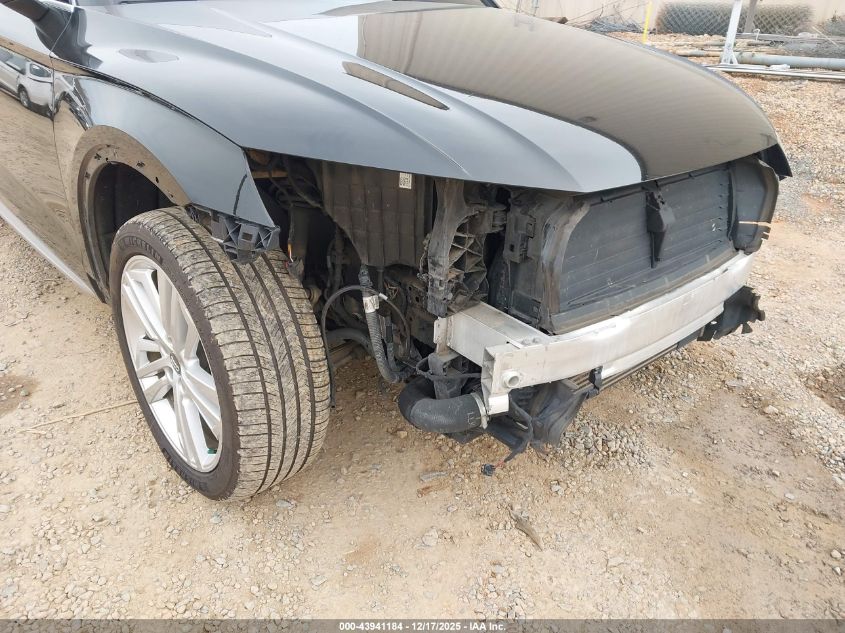 2018 Audi Q5 2.0T Premium/2.0T Tech Premium VIN: WA1BNAFY1J2109287 Lot: 43941184