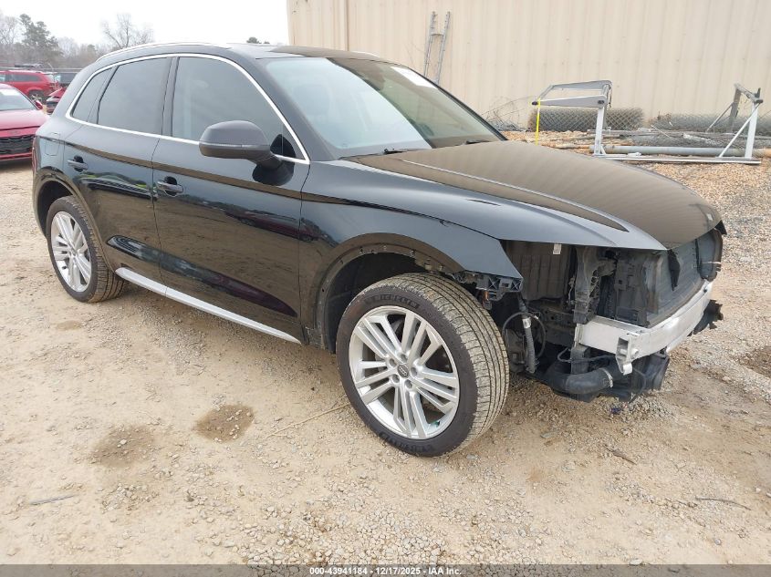 2018 Audi Q5 2.0T Premium/2.0T Tech Premium VIN: WA1BNAFY1J2109287 Lot: 43941184