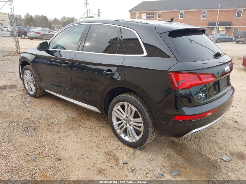 2018 Audi Q5 2.0T Premium/2.0T Tech Premium VIN: WA1BNAFY1J2109287 Lot: 43941184