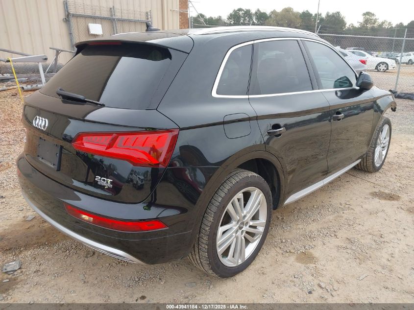 2018 Audi Q5 2.0T Premium/2.0T Tech Premium VIN: WA1BNAFY1J2109287 Lot: 43941184