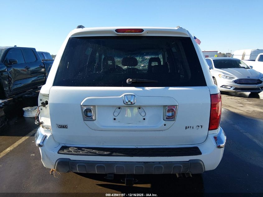 2003 Honda Pilot Ex-L VIN: 2HKYF18523H537256 Lot: 43941197