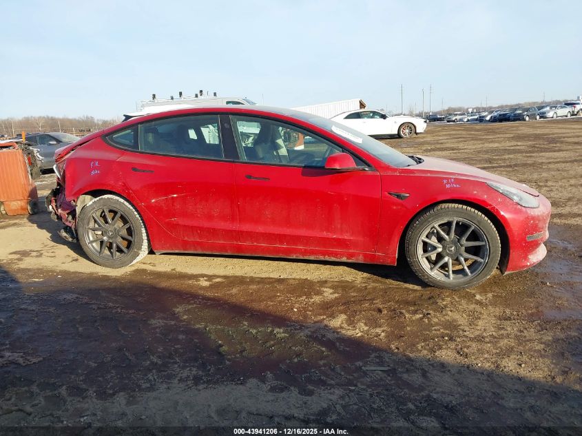 2023 Tesla Model 3 Rear-Wheel Drive VIN: 5YJ3E1EA5PF517005 Lot: 43941206