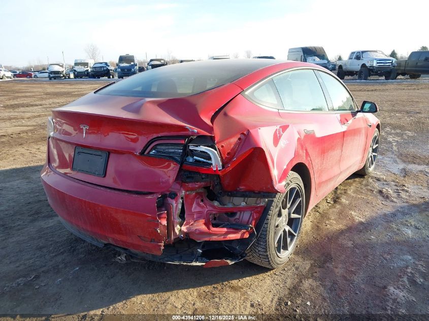 2023 Tesla Model 3 Rear-Wheel Drive VIN: 5YJ3E1EA5PF517005 Lot: 43941206