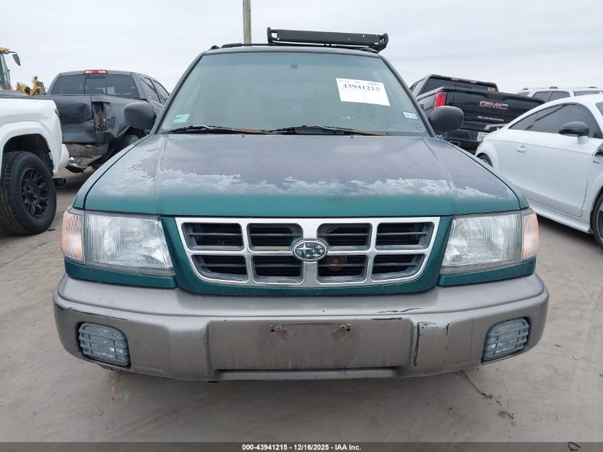1999 Subaru Forester S VIN: JF1SF6551XG720252 Lot: 43941215