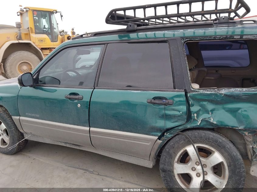 1999 Subaru Forester S VIN: JF1SF6551XG720252 Lot: 43941215