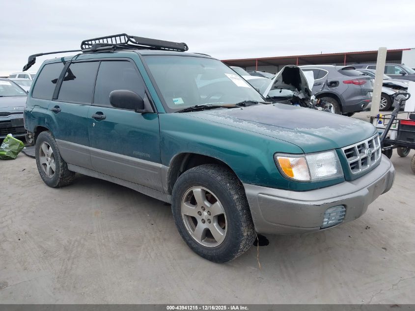 1999 Subaru Forester S VIN: JF1SF6551XG720252 Lot: 43941215