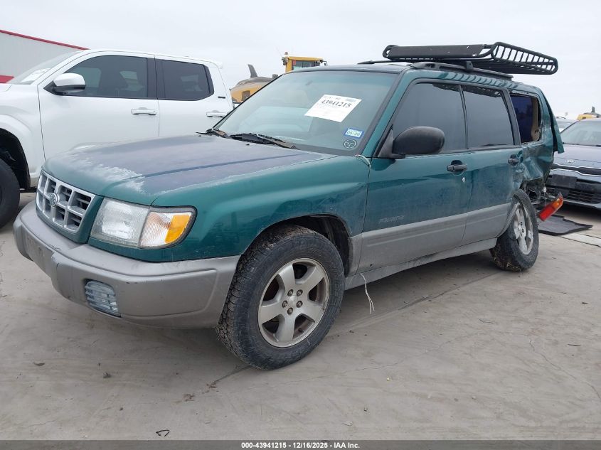1999 Subaru Forester S VIN: JF1SF6551XG720252 Lot: 43941215