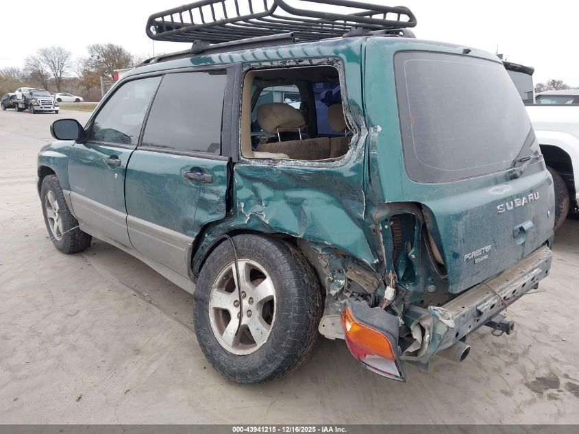 1999 Subaru Forester S VIN: JF1SF6551XG720252 Lot: 43941215