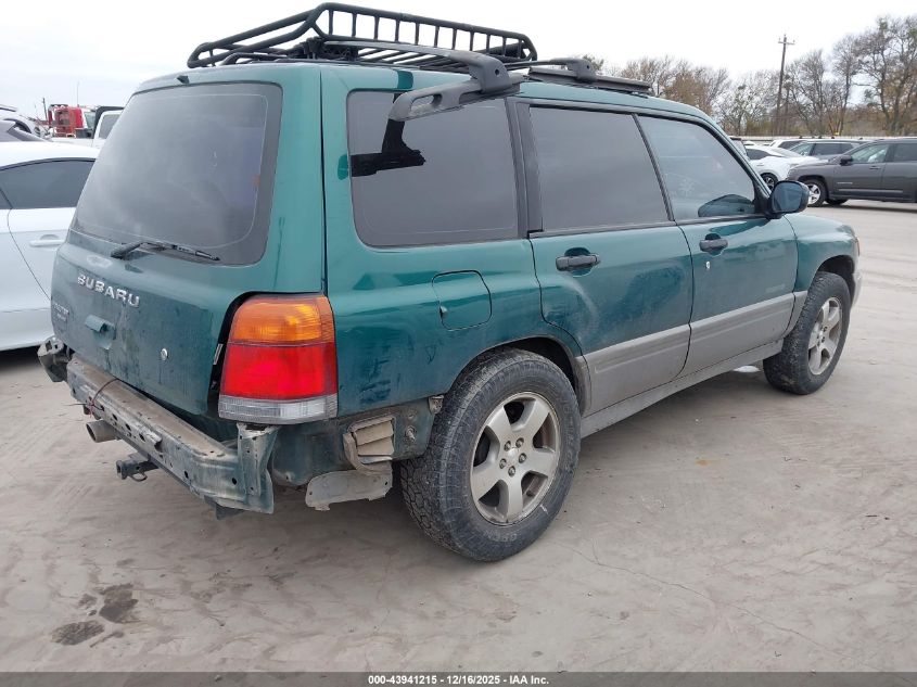1999 Subaru Forester S VIN: JF1SF6551XG720252 Lot: 43941215