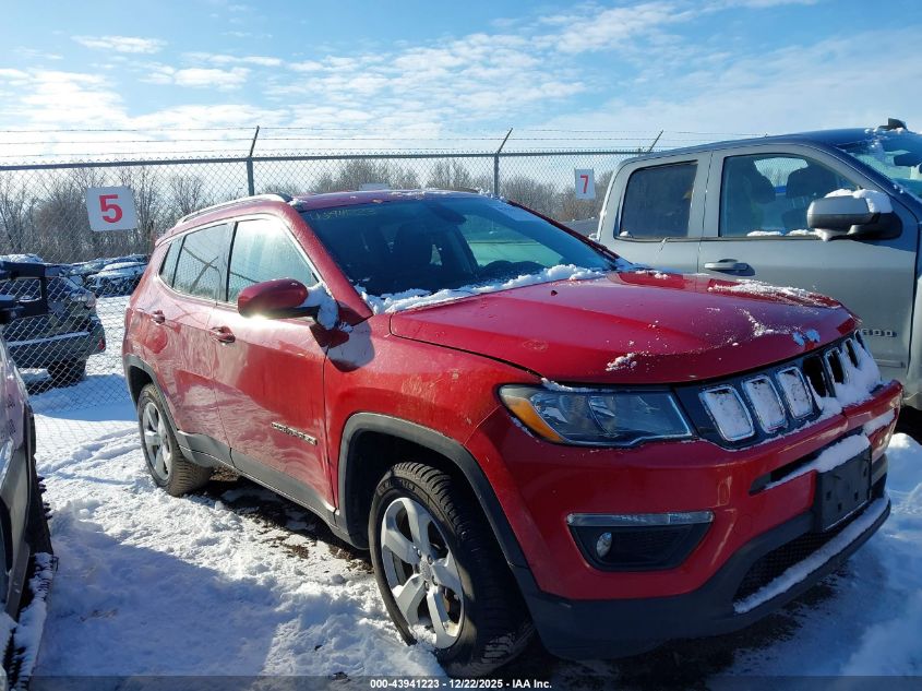 2019 Jeep Compass Latitude 4X4 VIN: 3C4NJDBBXKT813165 Lot: 43941223