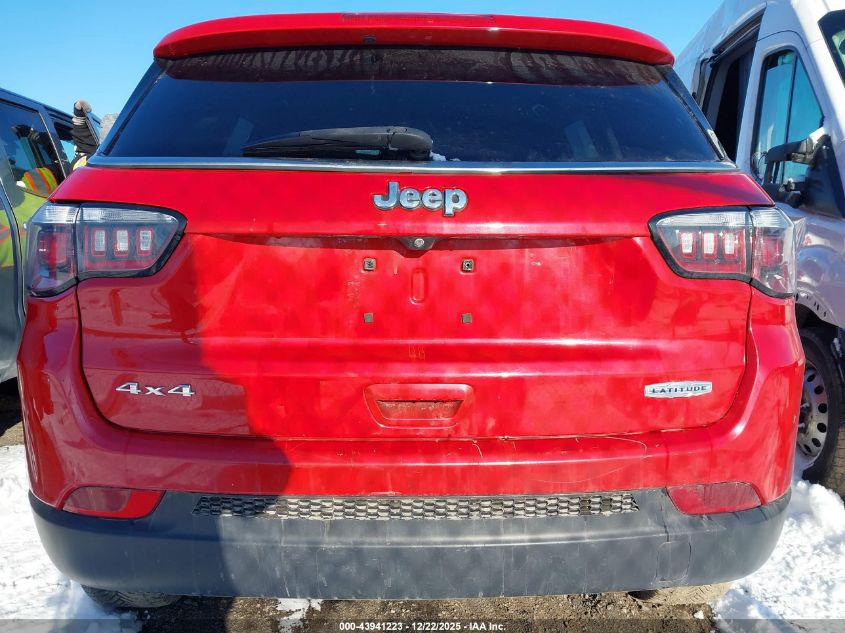 2019 Jeep Compass Latitude 4X4 VIN: 3C4NJDBBXKT813165 Lot: 43941223