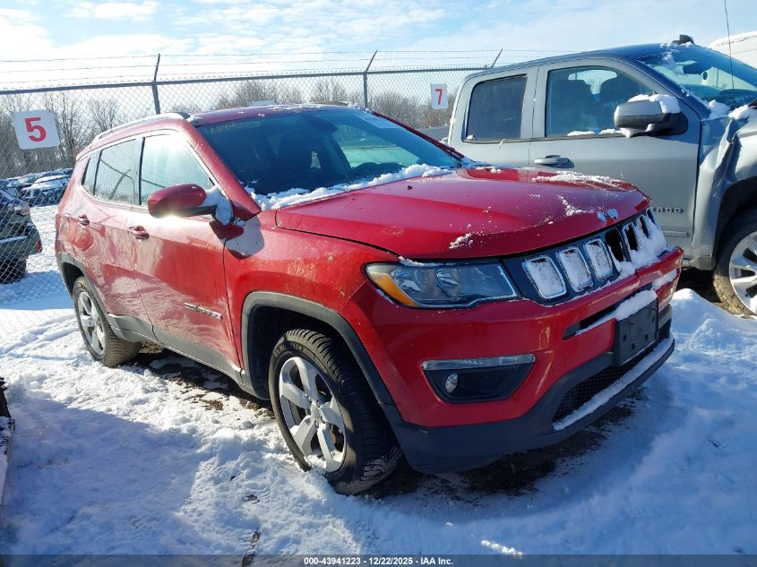 2019 Jeep Compass Latitude 4X4 VIN: 3C4NJDBBXKT813165 Lot: 43941223