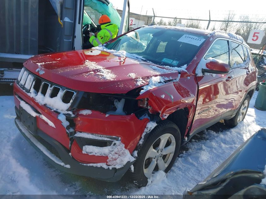2019 Jeep Compass Latitude 4X4 VIN: 3C4NJDBBXKT813165 Lot: 43941223