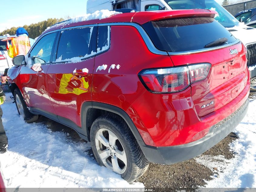 2019 Jeep Compass Latitude 4X4 VIN: 3C4NJDBBXKT813165 Lot: 43941223