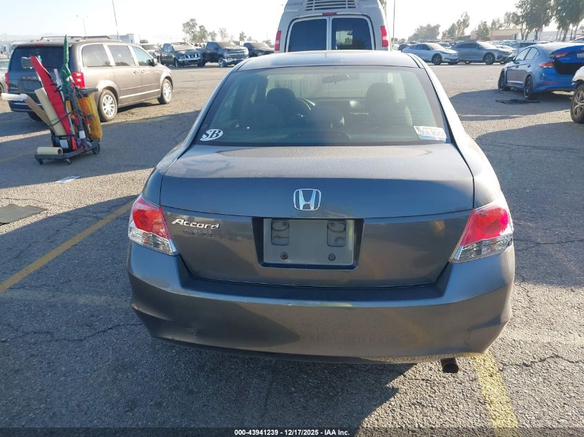 2009 Honda Accord 2.4 Lx VIN: 1HGCP26349A190755 Lot: 43941239