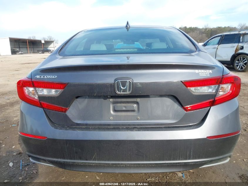 2020 Honda Accord Lx VIN: 1HGCV1F11LA126730 Lot: 43941246