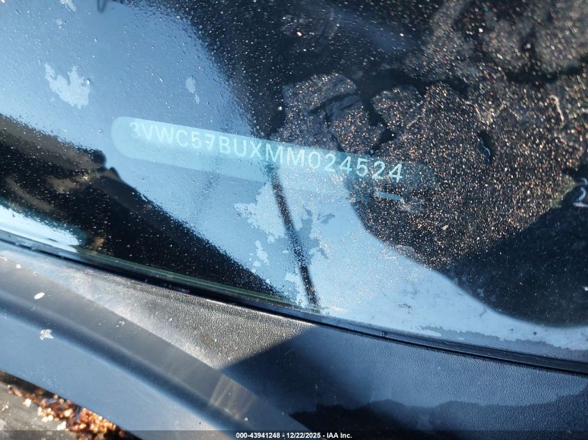 2021 Volkswagen Jetta 1.4T R-Line/1.4T S/1.4T Se VIN: 3VWC57BUXMM024524 Lot: 43941248