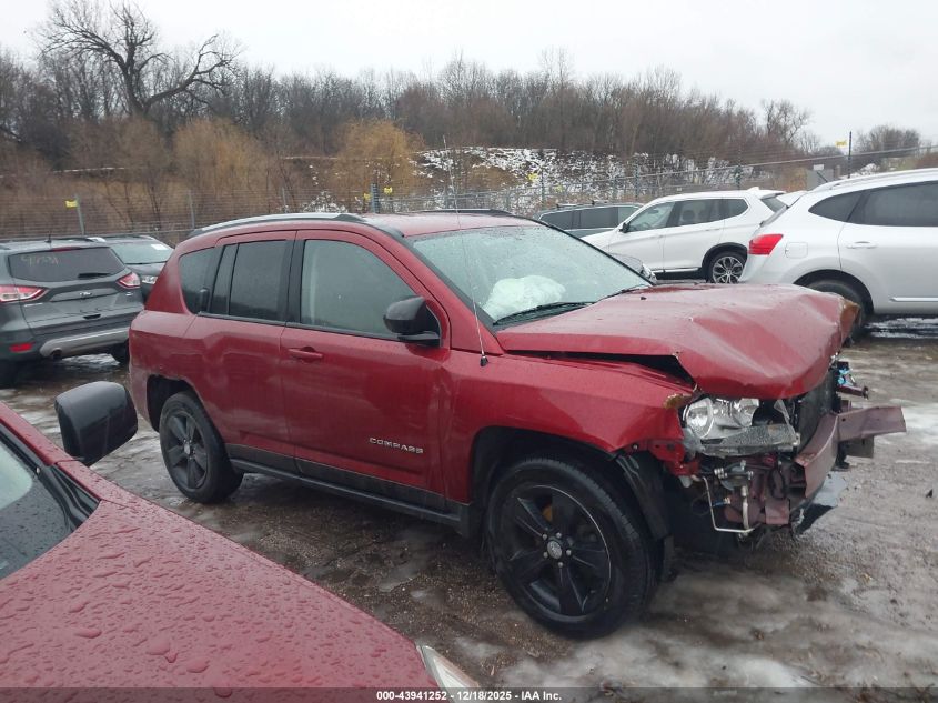 2016 Jeep Compass Sport VIN: 1C4NJCBA9GD525538 Lot: 43941252